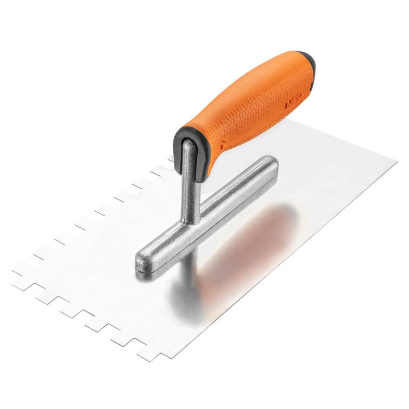 Paca z zębami NEO TOOLS 270 x 128 mm, ząb 10 x 10 x 10 mm, uchwyt dwumateriałowy 1 szt.