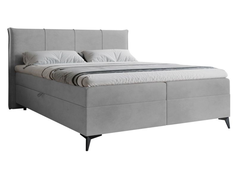 Łóżko kontynentalne MIRJAN 24 Eco 140x200 szary 1 szt.