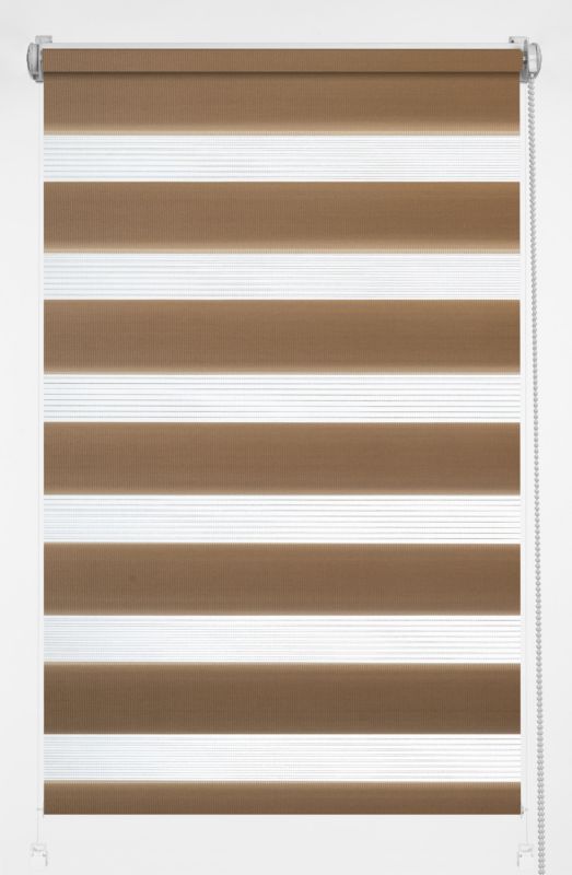 Roleta Dzień i Noc DECORI 55X150 02 jasnobrązowa 1szt