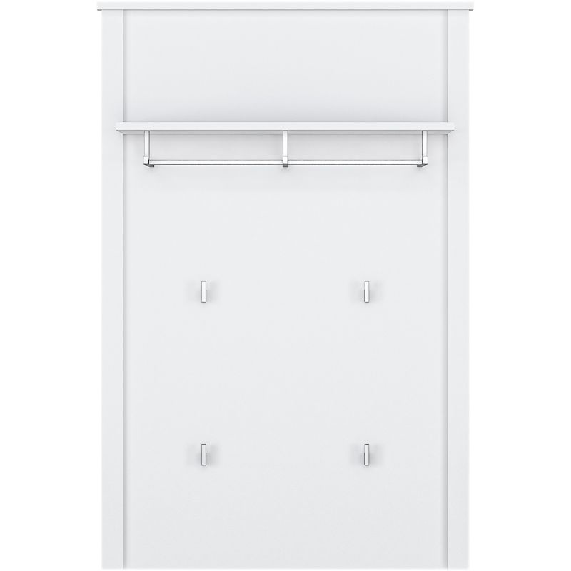 Wieszak Funkcjonalny AZURA Mebel Elite i Stylowy do Przedpokoju Biały 1 szt