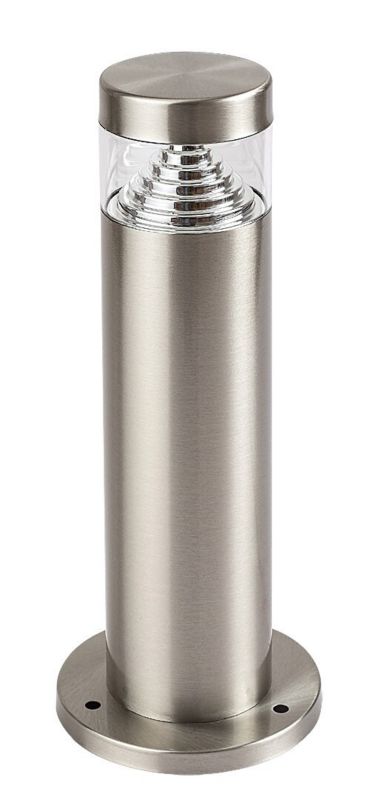 Lampa ogrodowa stojąca Rabalux Lisbon stal nierdzewno-przezroczysty LED 7W 4000K 560lm IP54 wym: 30 x 7,5 x 7,5 cm metal - 1 szt.