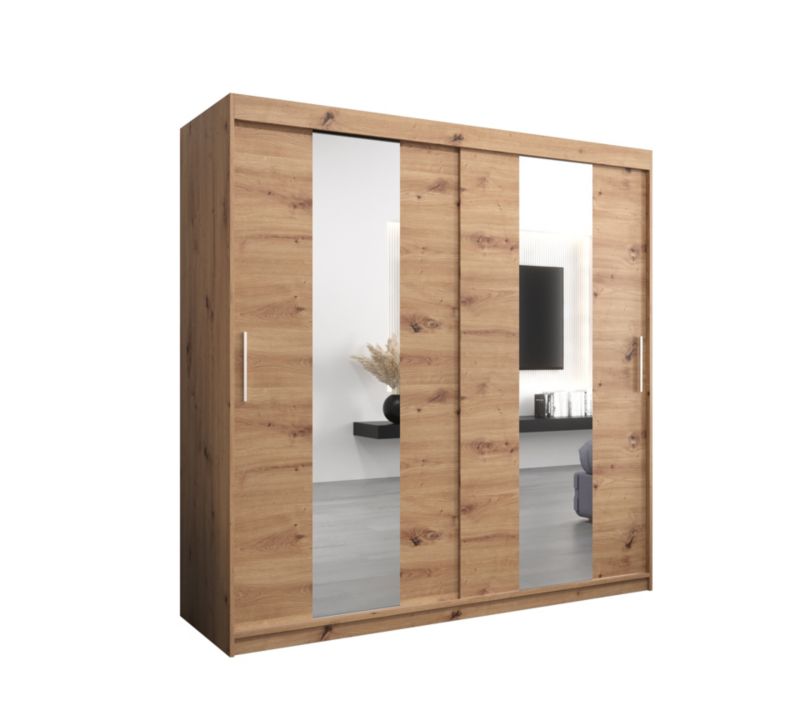 Szafa przesuwna Garderoba Abiks POLE 200 artisan/artisan 1 szt.