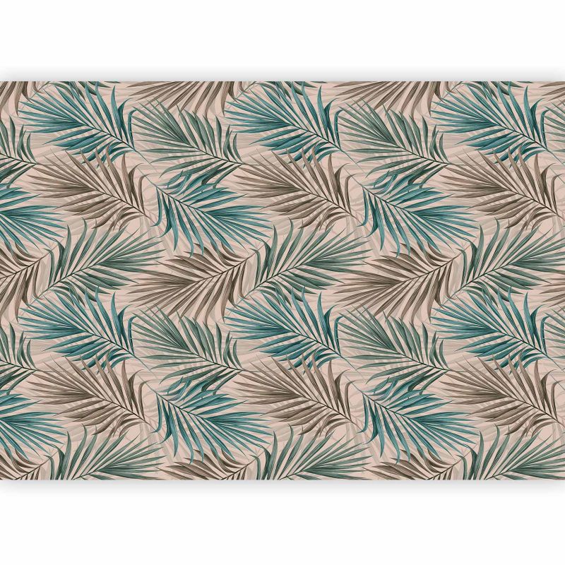 Fototapeta flizelinowa Artgeist 170 g/m2 wodoodporna Liście szara 450x315 (9 części) 0659ac rolka 1 szt