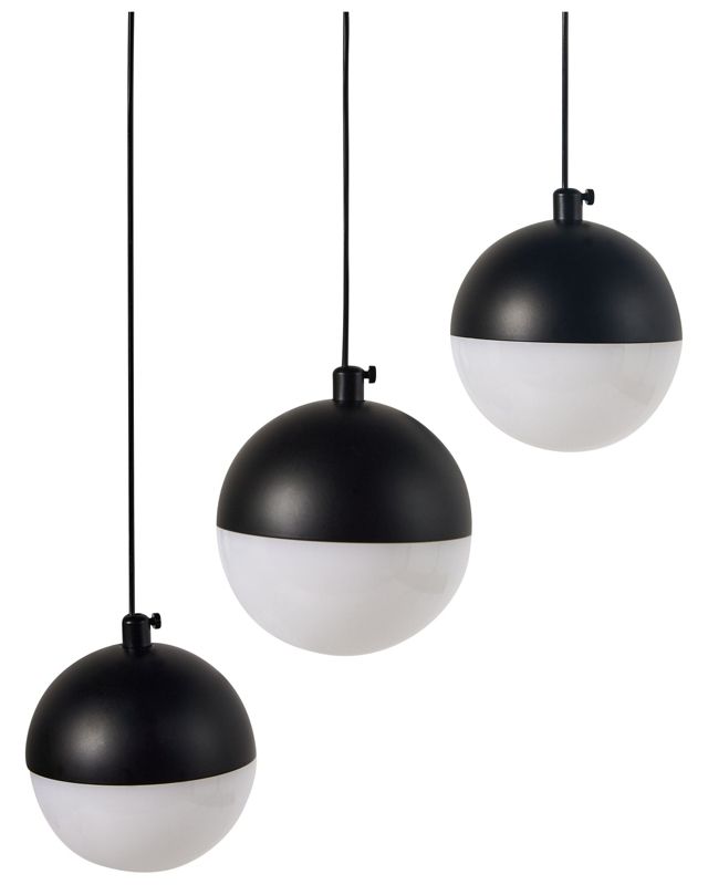 Lampa wisząca Ankobra Metal Czarny 1 szt.