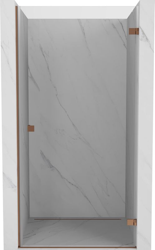 Drzwi prysznicowe uchylne Mexen Lunar-B różowe złoto 100x200 cm 832-100-000-60-00-P 1 szt.