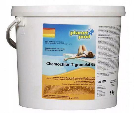 Chemia basenowa, Pool Systems, Chemoform, Chlor do basenu, Chemochlor T 65, Granulat, 3Kg