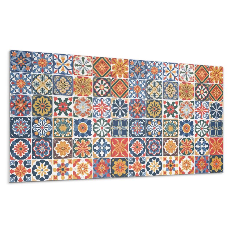 Panel samoprzylepny Wallfluent 120x60 cm Fascynujące wzory mozaiki 1 szt.