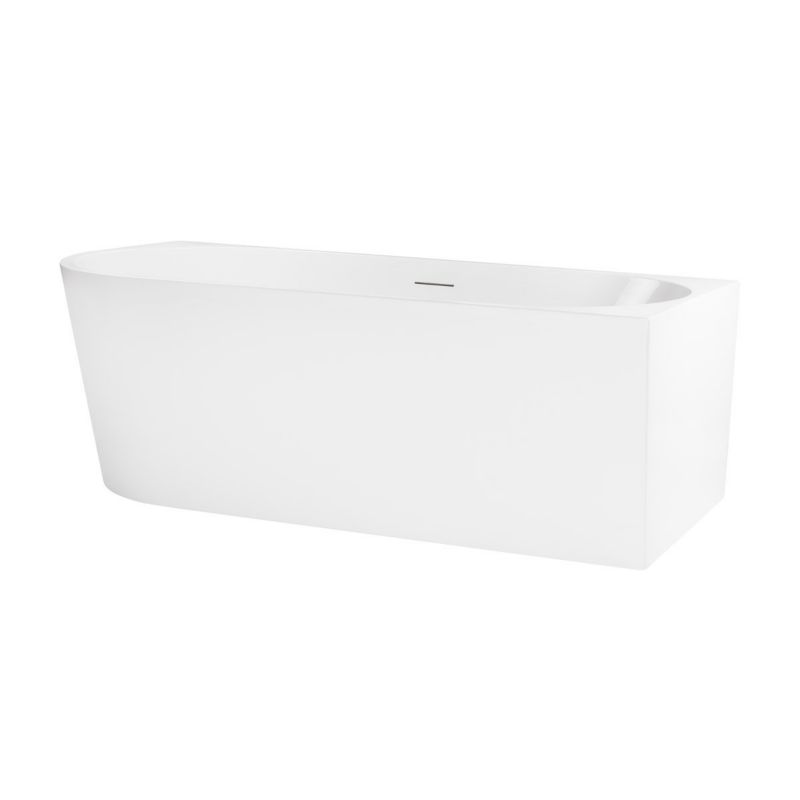 Wanna narożna Oltens Delva 170x80 cm biała, akryl, z obudową, 1 szt.