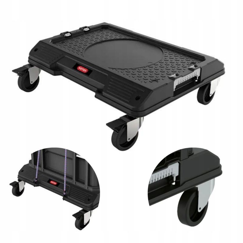 Taca warsztatowa Keter Connect na kółkach czarna 100 kg 1 szt