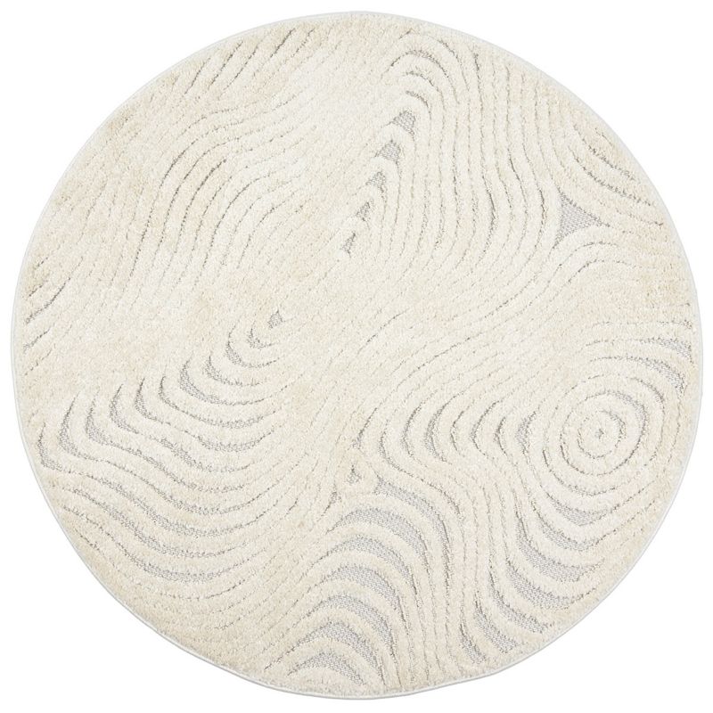 Dywan okrągły 120 cm Boho Cora e-floor kremowy 1 szt