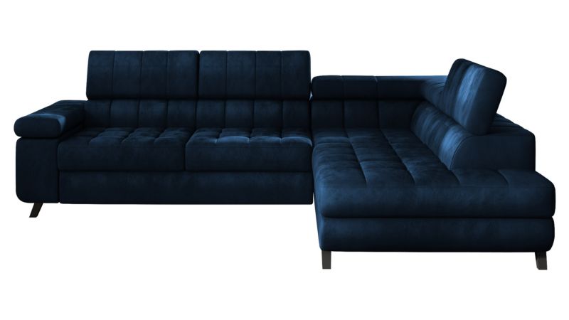 Narożnik MIRJAN 24 z funkcją spania Nord prawy granatowy 1 szt.