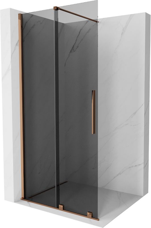 Ścianka prysznicowa rozsuwa Mexen Velar grafit 110x200 cm 871-110-000-43-60 1 szt.