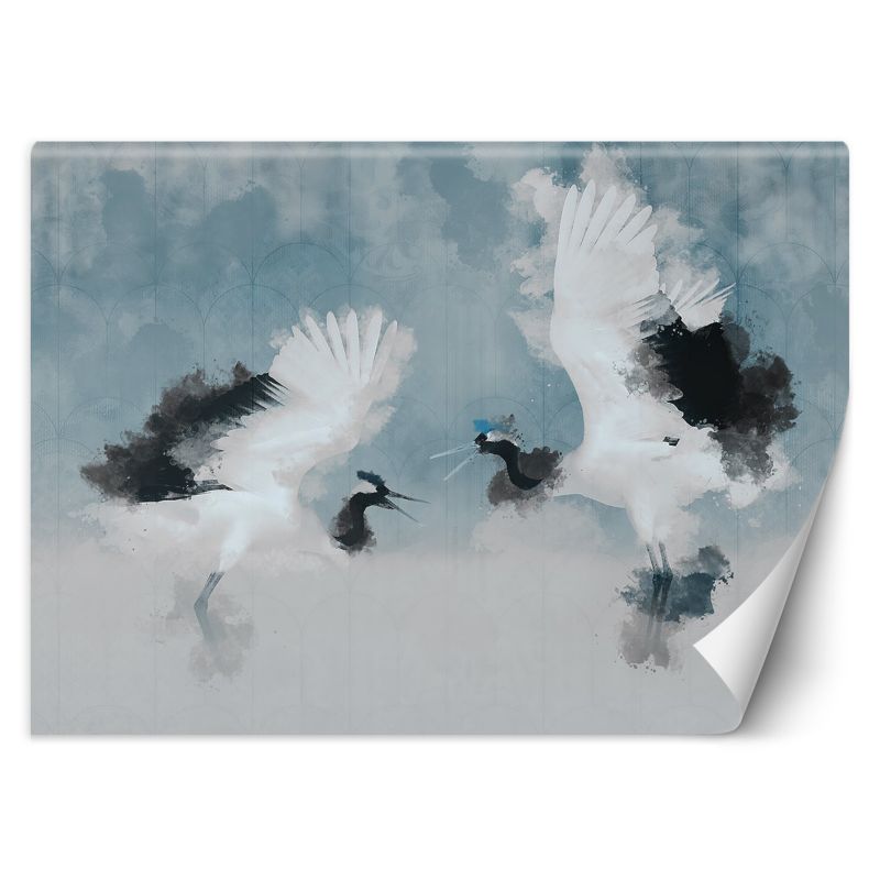 Fototapeta Feeby Dwie czaple abstrakcja 450x315 1 szt