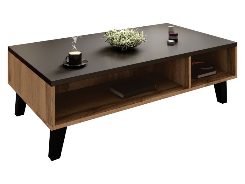 Stolik kawowy MIRJAN 24 Lotta 110 wotan / czarny 1 szt.