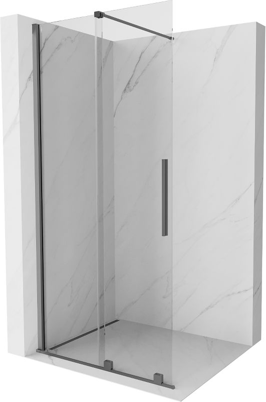 Ścianka prysznicowa walk-in Mexen Velar gun metal 120x200 cm 871-120-000-03-95 1 szt.