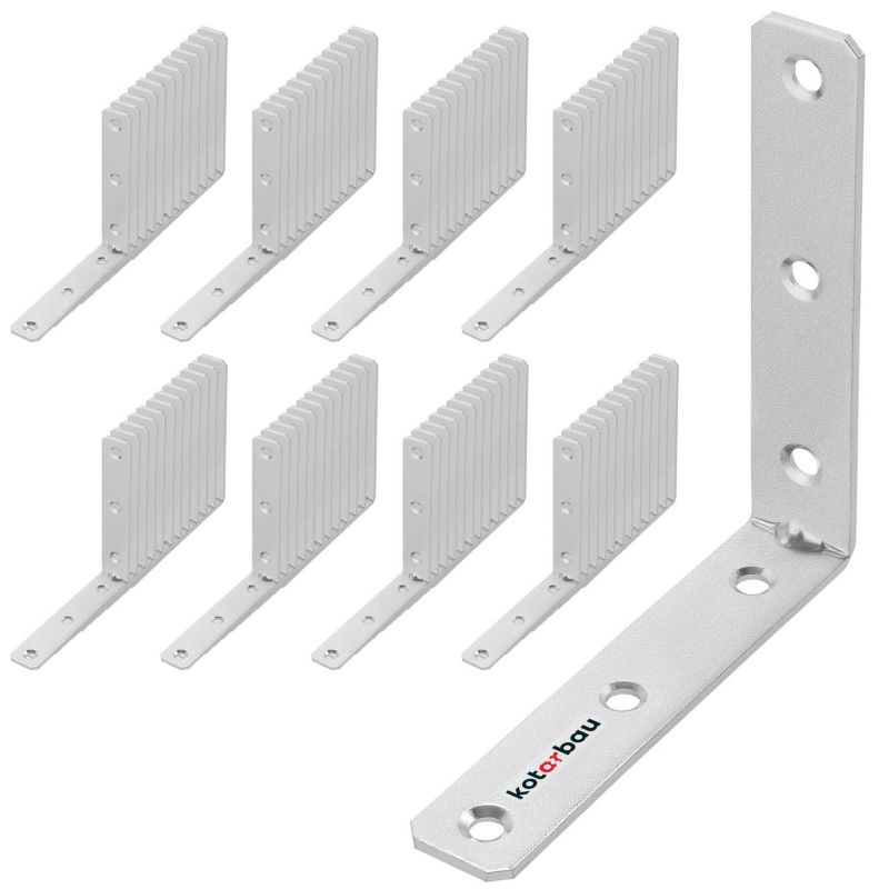 Kątownik ciesielski KOTARBAU meblowy 100x100x20 mm 100 szt.