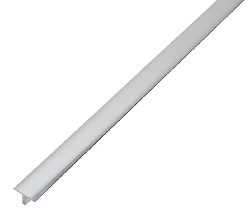 Profil aluminiowy Diall typ T 14 mm chrom 2,5 m