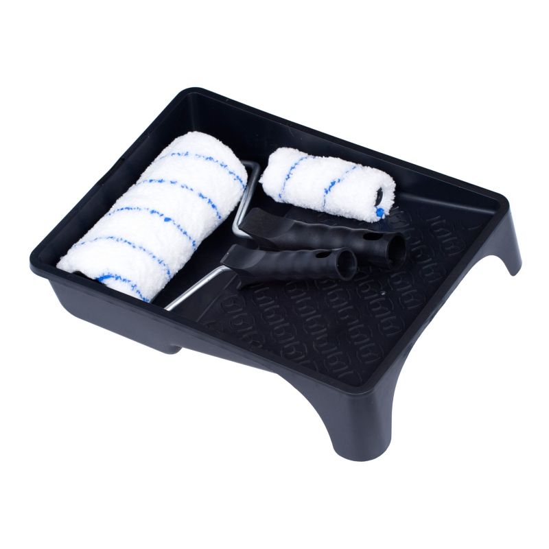 Zestaw malarski FAVORITE, MEDIUM nr 26, wałek Mikrofibra 18 cm, do farb ceramicznych, akrylowych, lateksowych, 5 elementów