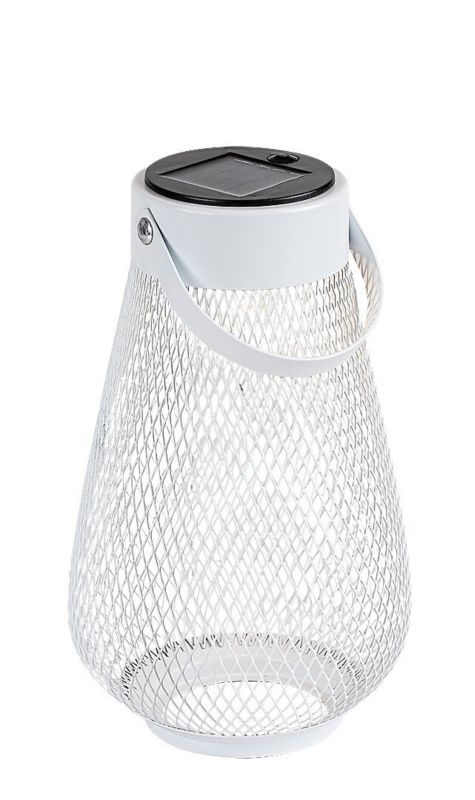 Lampka stołowa Rabalux Tapolca biała LED 0.16W 3000K 2lm akumulator IP44 wym: 22 x 13.5 x 13.5 cm metal - 1 szt.