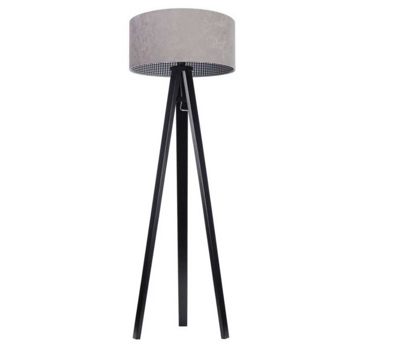 Lampa Bps Koncept stojąca HOME 50 szara/czarna 1 szt