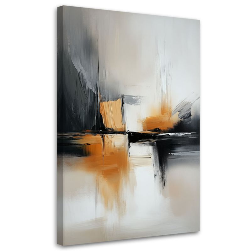 Obraz do salonu Feeby Abstrakcja Efekt Pędzla 80x120cm 1szt