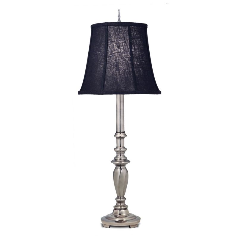 Lampka stołowa Stiffel Maine antyczny nikiel 1 x E27 x 60W IP20 wym: 79 x 30 x 30 cm metal - 1 szt.