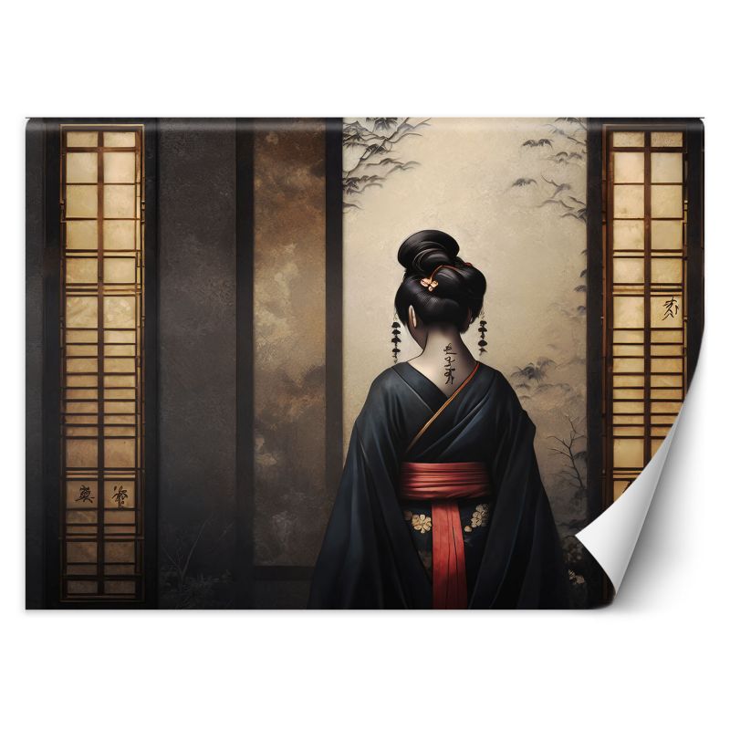 Fototapeta Feeby Obraz Japońska gejsza 350x245 1 szt