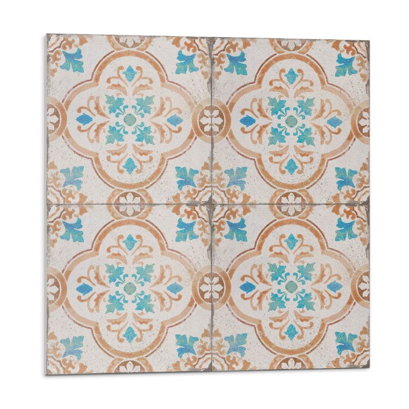 Kafelki samoprzylepne Wallfluent 20x20 cm Dekoracja w kwiaty 20 szt.