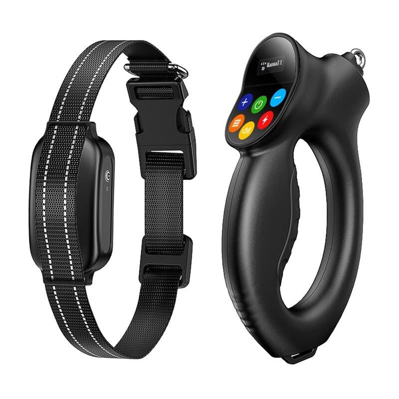 Elektryczna obroża antyszczekowa Rojeco PD800 Czarna 1 szt.