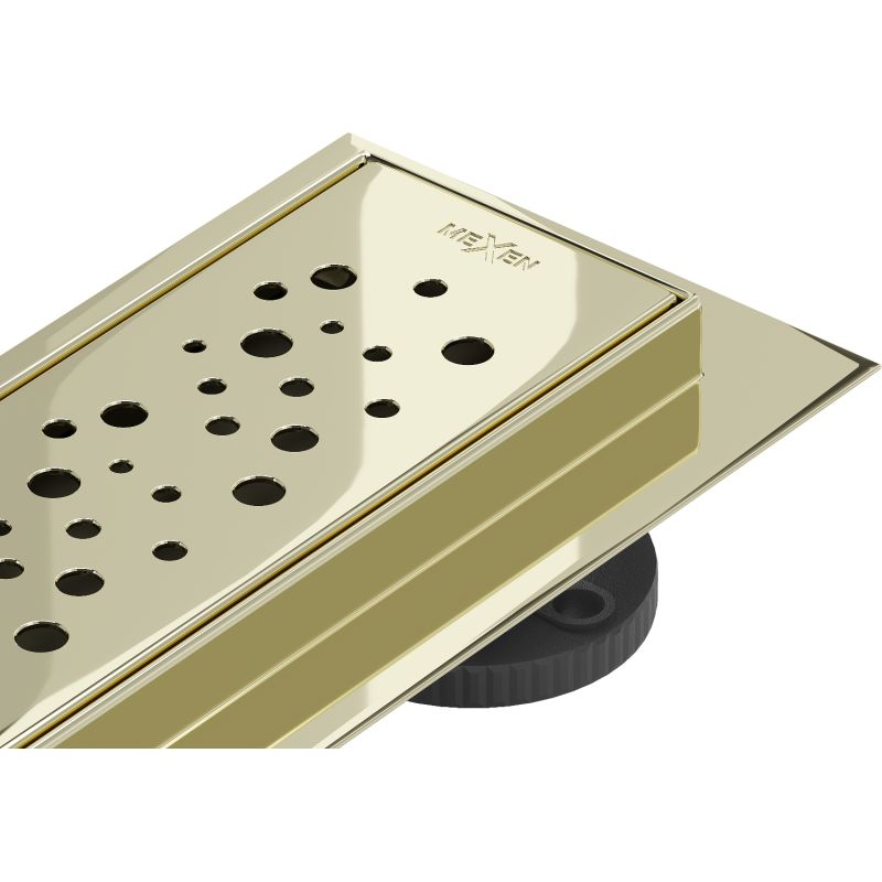 Odpływ liniowy Mexen Flat złoty 80 cm 1 szt.