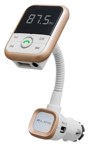 BLOW Transmiter Samoch BLUETOTH 74-129 +ładowarka USB 2,1A - Henryx24