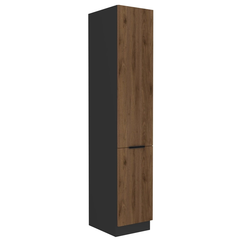 Wąski słupek kuchenny 40 cm MARGARET orzech okapi