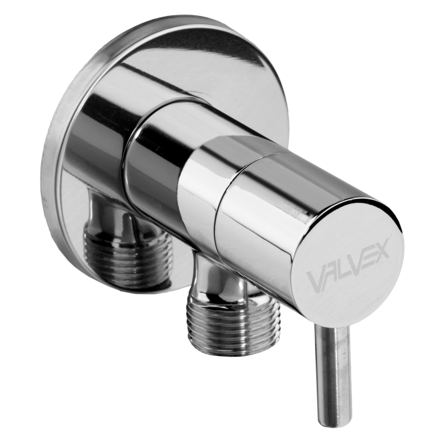 Valvex Zawór kątowy ceramik Vega chrom 3/8