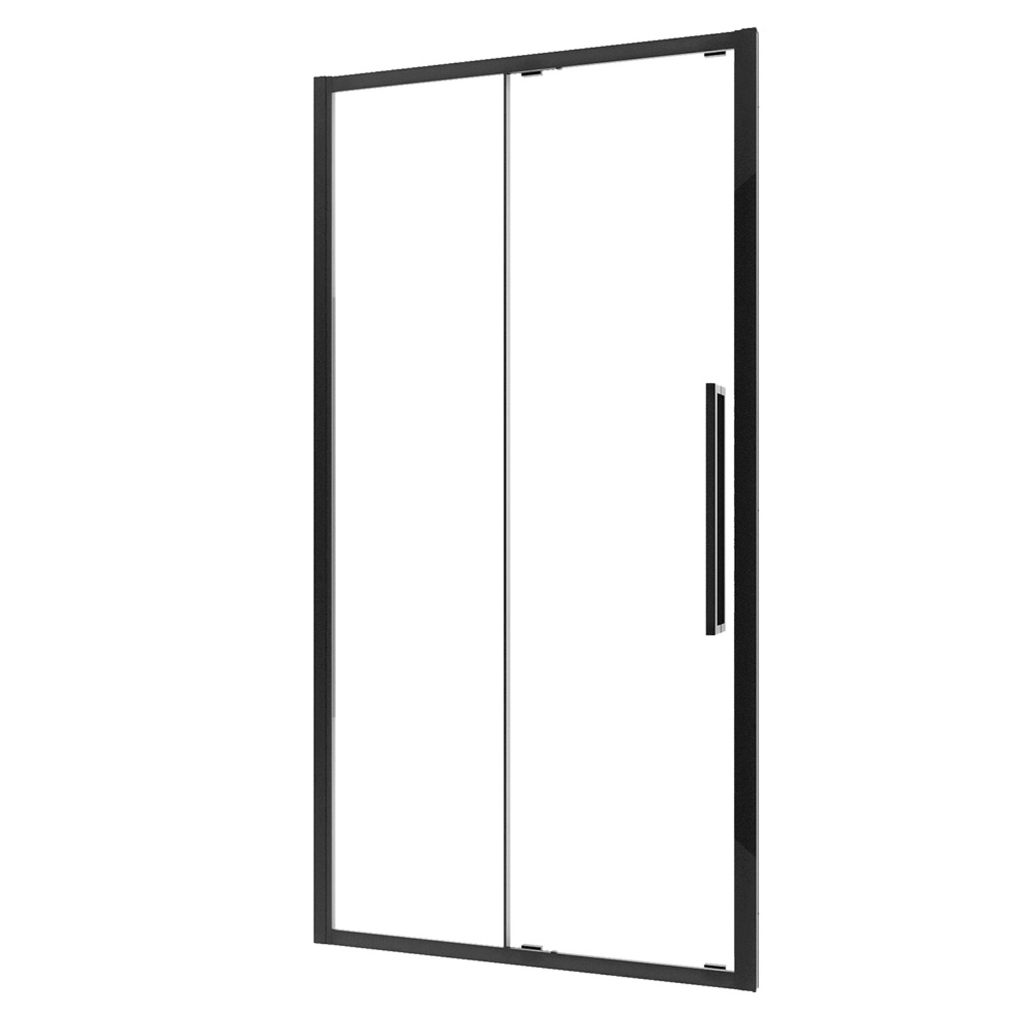 Kabi Drzwi prysznicowe XS 120 x 195 cm czarne