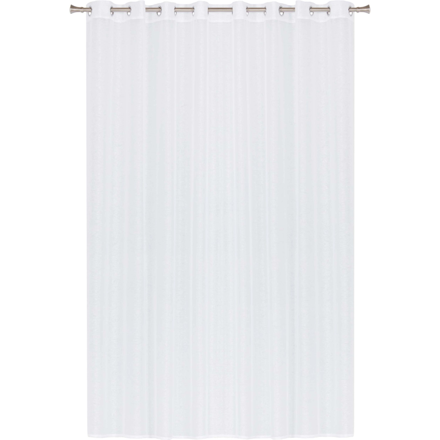 Firana Simple Chic na przelotkach szer. 280 cm x wys. 300 cm biała