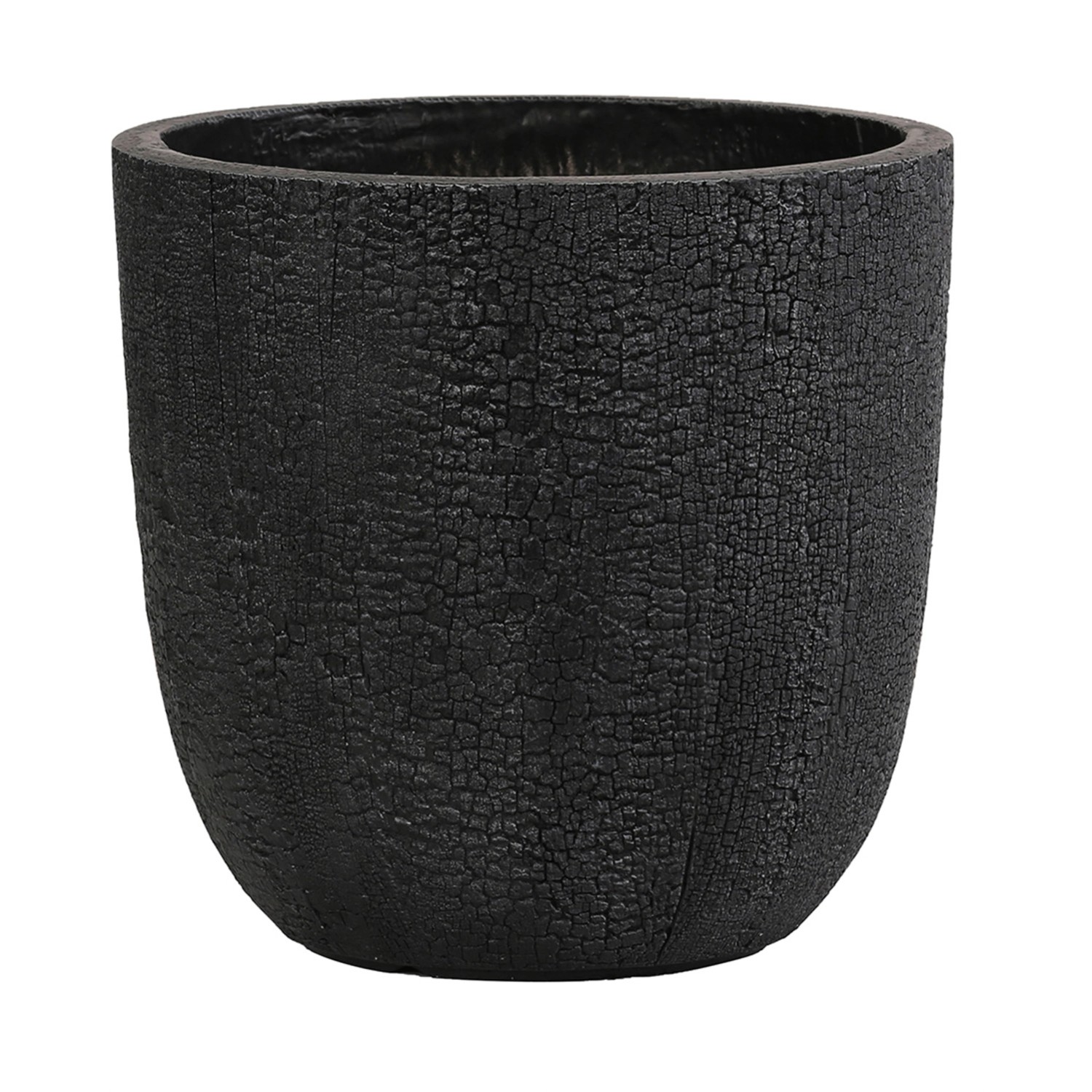 Donica Carbone czarna - 35 x 34 cm