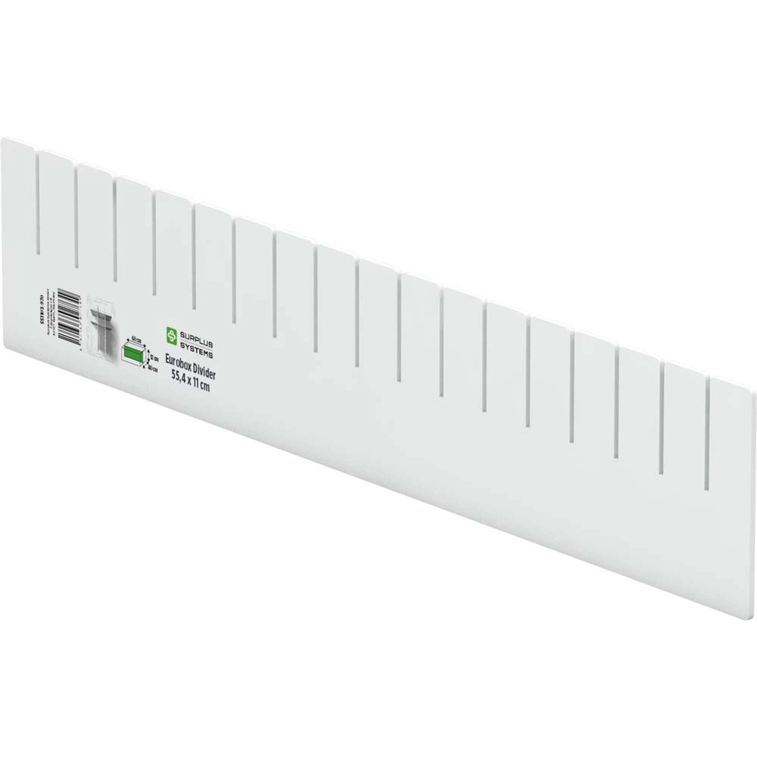 Separator biały 55,4 cm x 10 cm