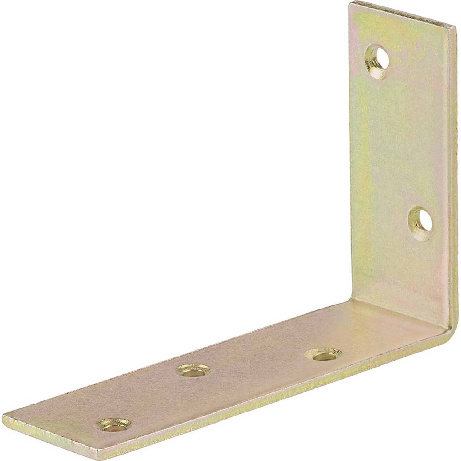 Kątownik konstrukcyjny 70 mm / 100 mm x 30 mm ocynkowany na żółto