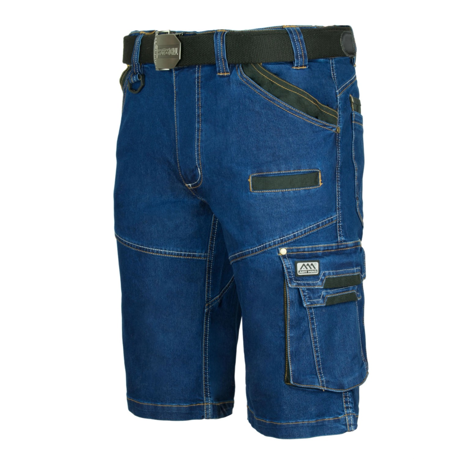 Spodnie robocze do kolan Colemann Jeans Blue roz. S