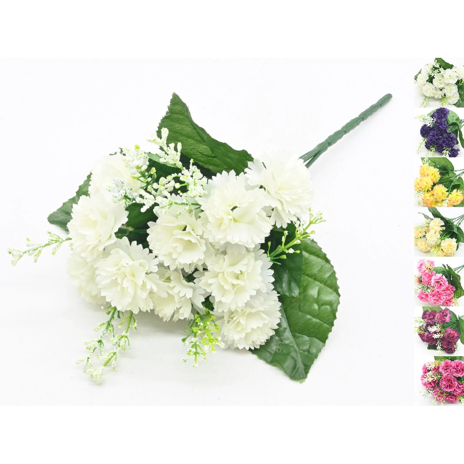 Chryzantema bukiet 4 gałązki, mix kolorów - dł. 30 cm