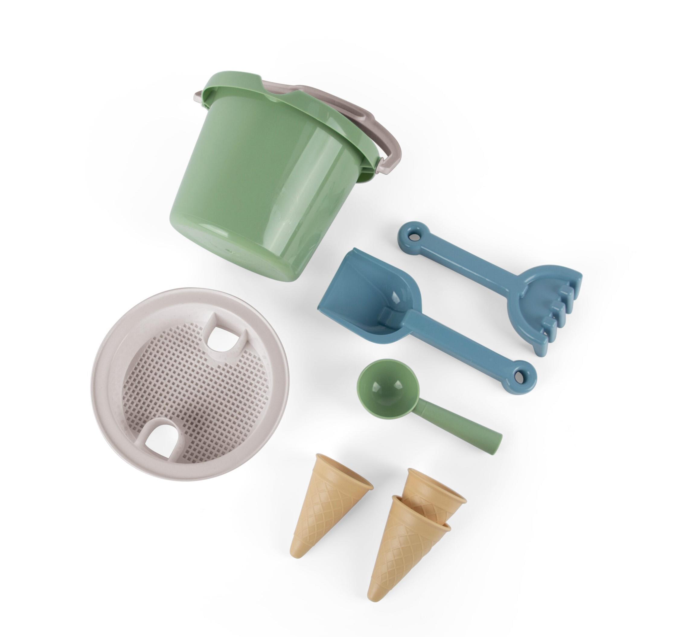 Zestaw do piaskownicy z lodami thorbjorn zielony