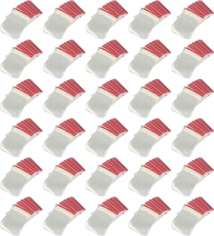 30x Woreczki strunowe Emerson, 70x100mm, 100 sztuk, bezbarwny