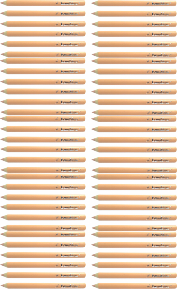 5x Kredki Bambino, w oprawie drewnianej, trójkątne, 12 sztuk, cielisty