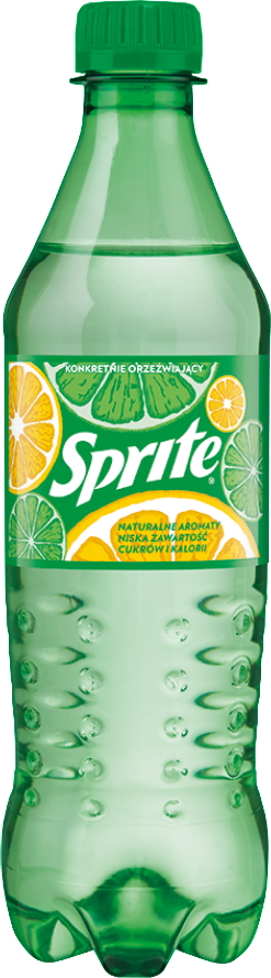 Napój gazowany Sprite, butelka, 0.5l