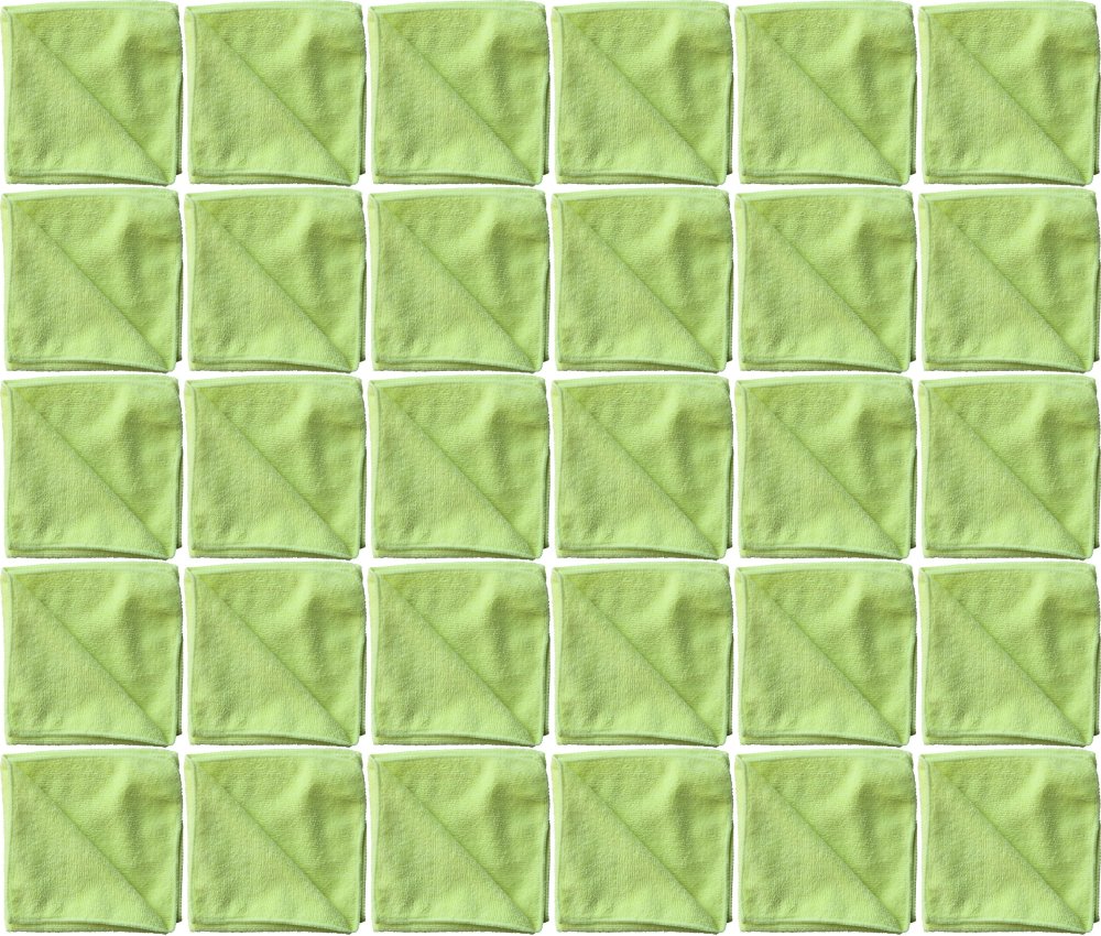 60x Ściereczka z mikrofibry Merida, 35x35cm, 1 sztuka, żółty