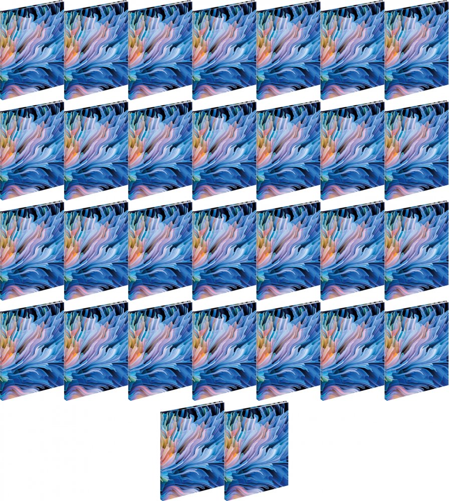 40x Brulion w linie Grand, A5, twarda oprawa, 96 kartek, mix wzorów