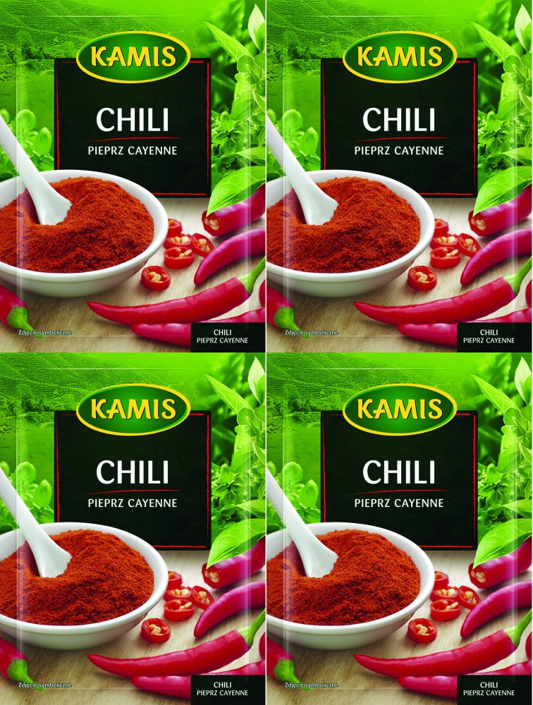 4x Chili mielone Kamis, 15g