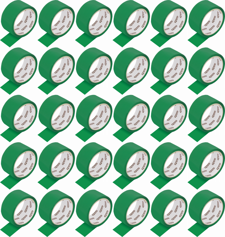 36x Taśma pakowa, Grand, 48mmx50m, zielony