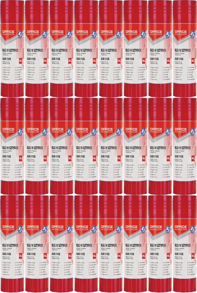 24x Klej biurowy Office Products, w sztyfcie, 40g