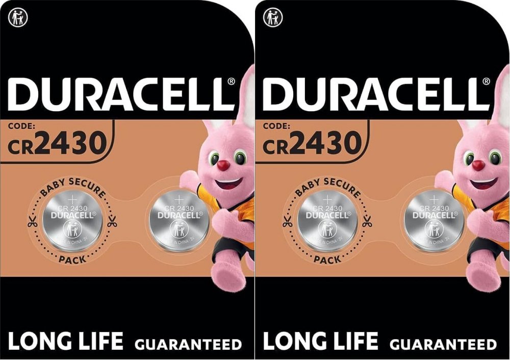 2x Bateria litowa Duracell CR2430, 2 sztuki